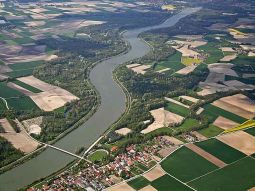 Luftaufnahme des Bearbeitungsgebiets Pielweichs, Quelle: Klaus Leidorf Luftbilddokumentation