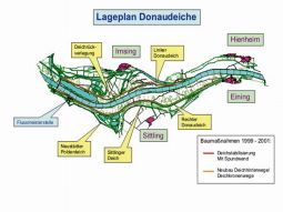 Lageplan Donaudeiche