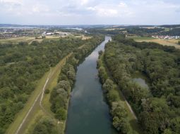 Sub-site 1 FFH priority Loiching - Measures C.1 - C.5: Condition of the Isar river prior to the beginning of construction work