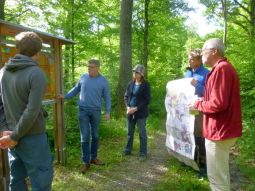 Bereisung Life+ Projekt 'Wälder und Waldwiesentäler am Steigerwaldrand bei Iphofen'