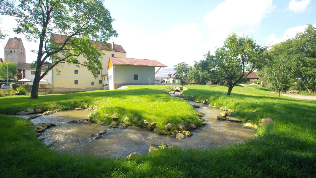 Fischtreppe Neckermühle bei Bad Gögging Fischtreppe Neckermühle bei Bad Gögging