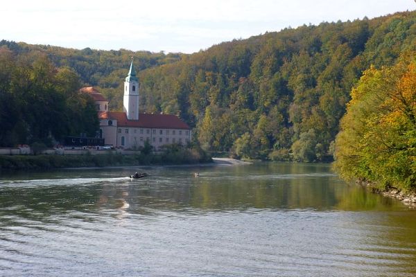 Blick auf das Kloster Weltenburg Blick auf das Kloster Weltenburg