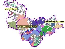 Struktur der öffentlichen Trinkwasserversorgung im Amtsbereich des Wassserwirtschaftsamtes Landshut